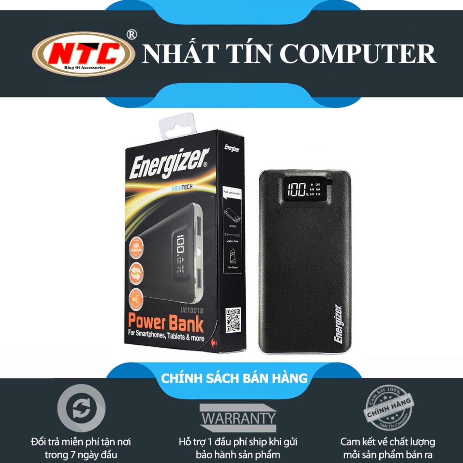 Pin dự phòng Energizer UE10018 10000mAh