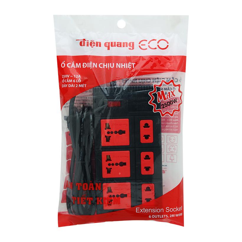 Ổ Cắm Điện Quang ESK 2BR 6ECO 2M