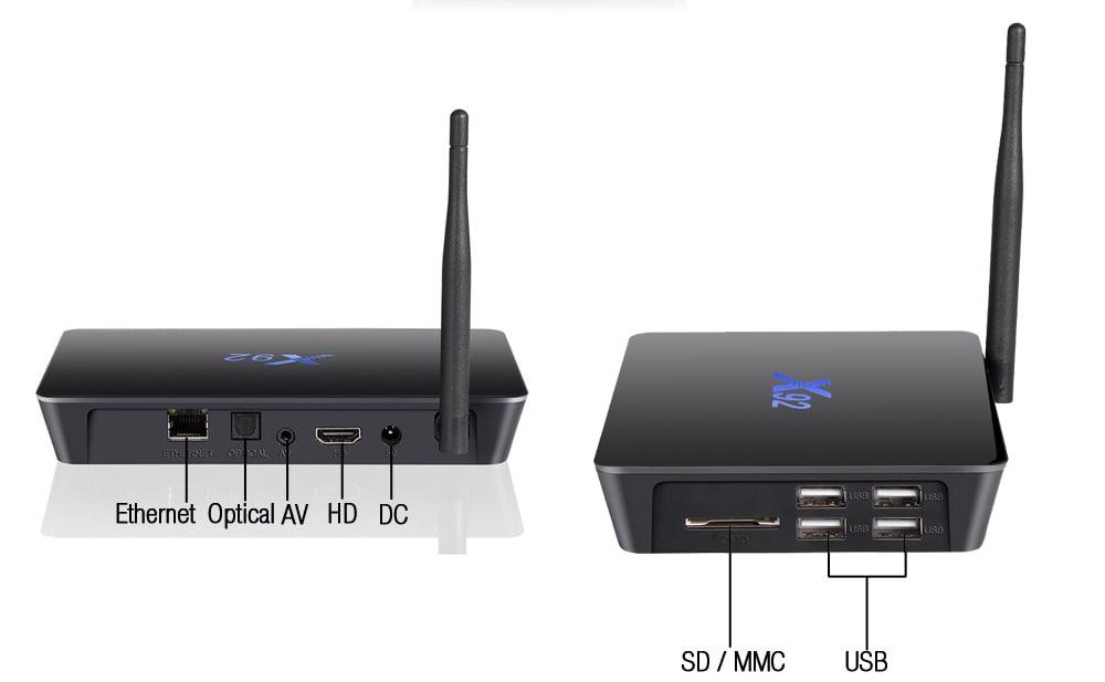 Android tivi box X92