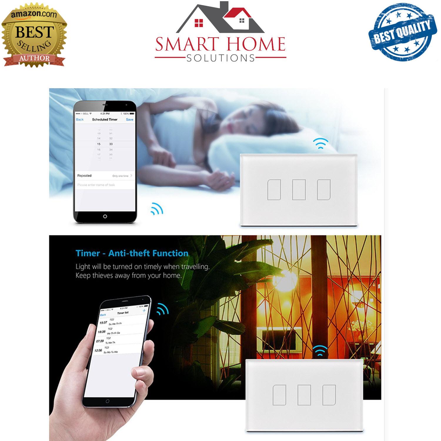 Công tắc cảm ứng điều khiển từ xa Broadlink TC2US-3