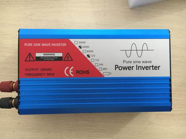 Bộ kích điện Inverter 12V lên 220V 600W sin chuẩn IC bảo vệ 6 cấp