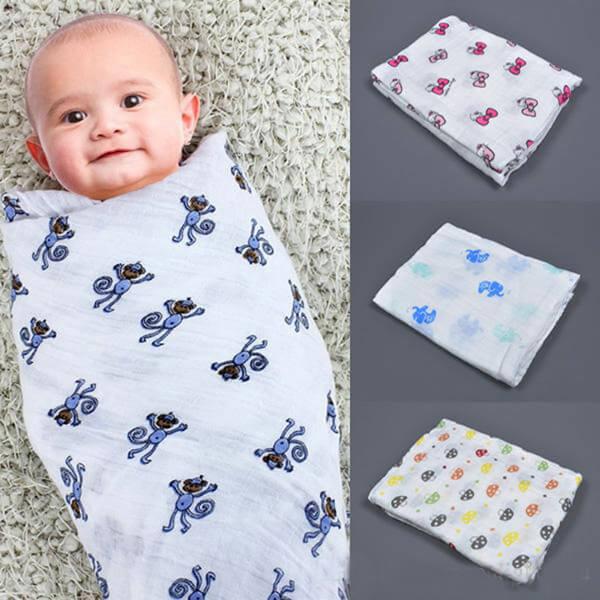 Khăn cao cấp sợi tre 3 lớp Aden Anais