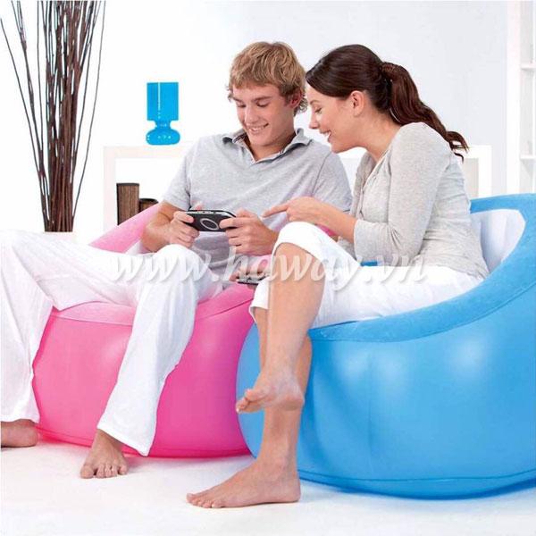 Ghế bơm hơi hình bánh 75046