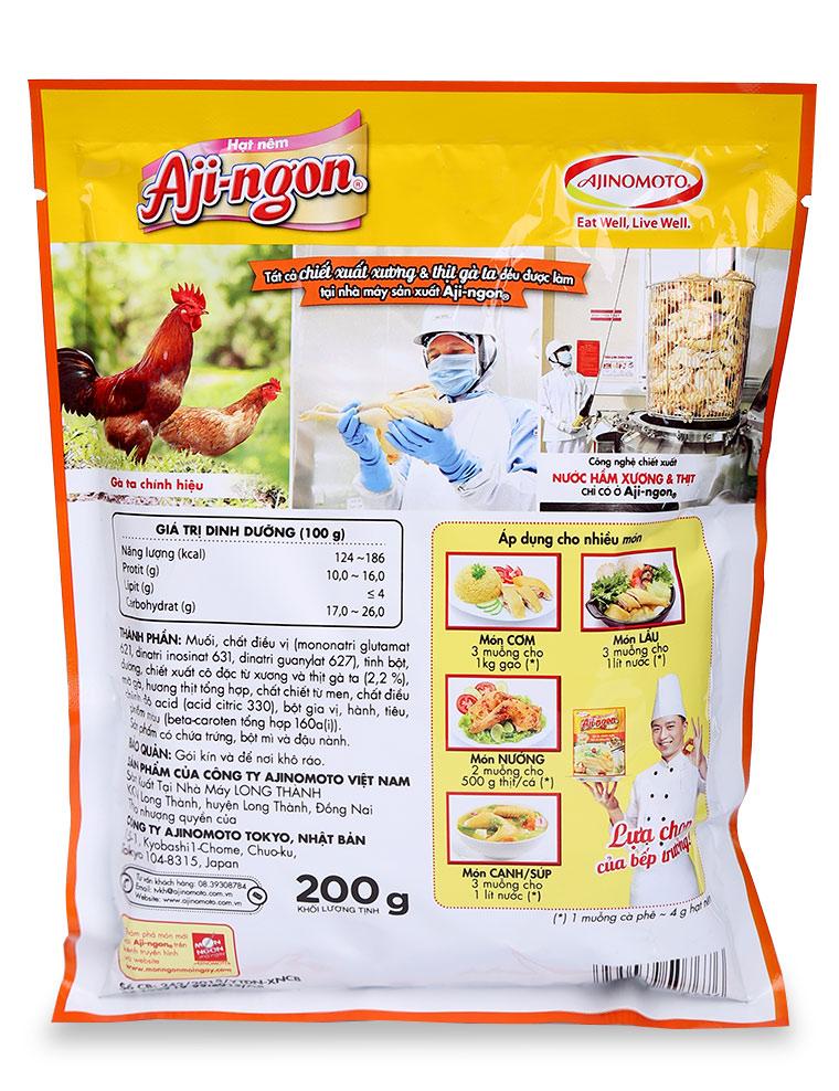 Hạt Nêm Aji-ngon Gà 200g