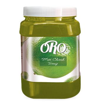 Mứt Oro chanh trong