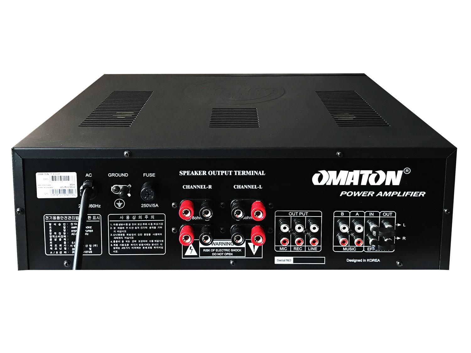 Amply Bluetooth Amply Karaoke OMATON F-6300X