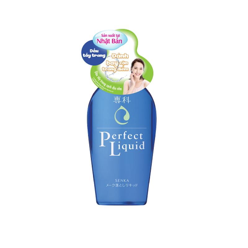 Dầu Tẩy Trang Dịu Nhẹ Dành Cho Da Khô Senka Perfect Liquid 230ml