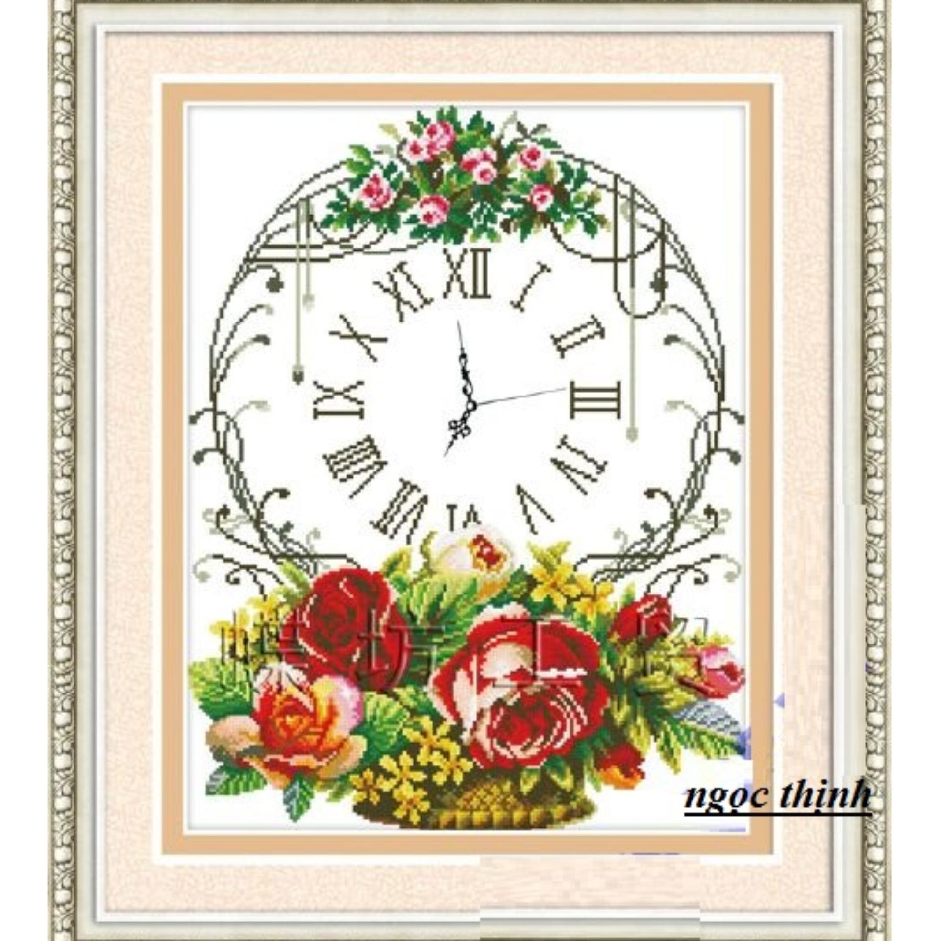 Đồng hồ giỏ hoa DLH-YA815