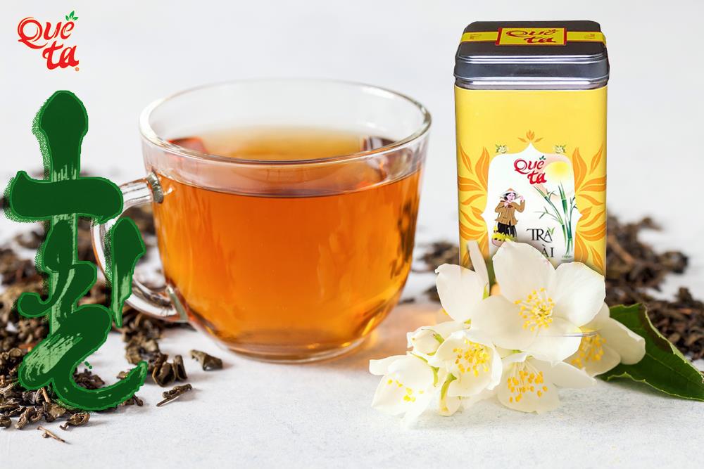 Trà lài Quê Ta xanh đậm combo 2 hộp