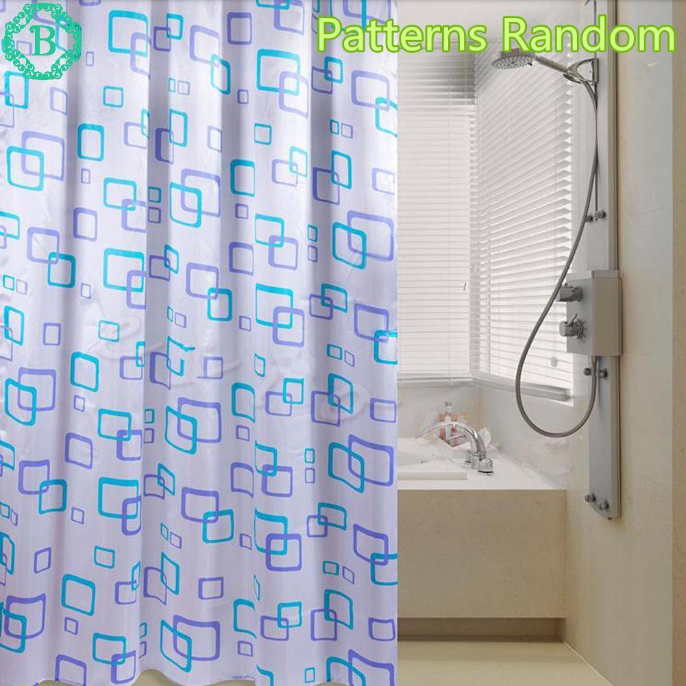 New Shower Curtain Bathroom Accessiories Waterproof Moule Proof Random Pattern