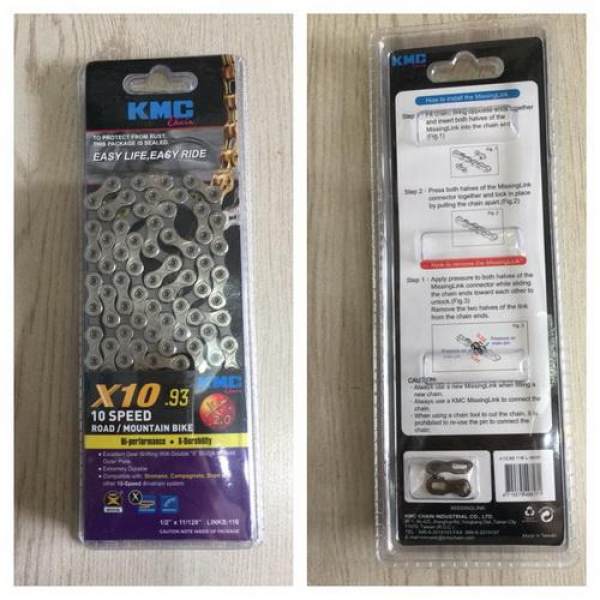 Sên KMC X10.93 Bạc