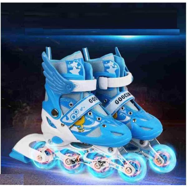Giày patin trẻ em,giầy trượt patin cho trẻ em - Giày Patin Trẻ Em, Chắc Chắn, Ôm Sát Chân Chân, Giúp Bé Vui Chơi Thỏa Thích Mà Lại An Toàn, Sản Phẩm Cao Cấp -Tặng Kèm Bộ Bảo Hộ Đáng Yêu - Mẫu Mới 2044