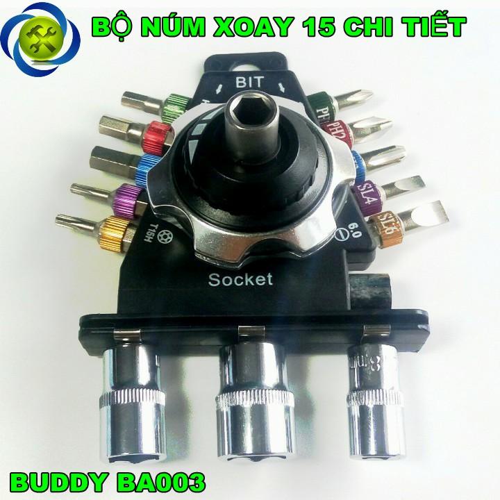 BỘ TUA VÍT 18 CHI TIẾT BUDDY BA0034
