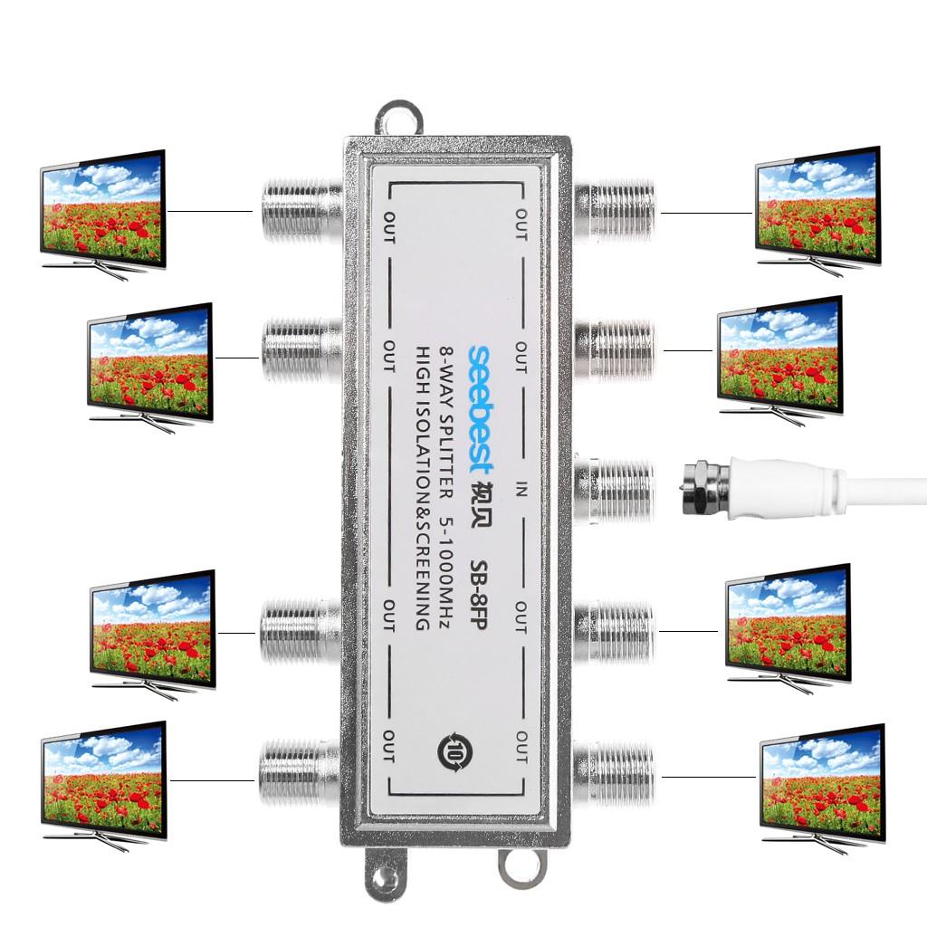 BỘ CHIA TÍN HIỆU 8 ĐƯỜNG SEEBEST SB-8FB