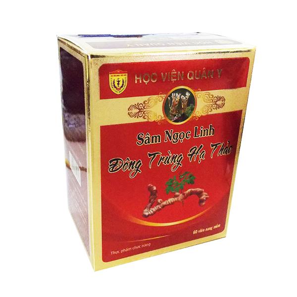 Sâm Ngọc Linh Đông Trùng Hạ Thảo 60 viên