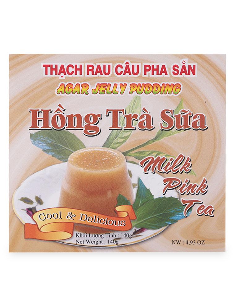 Bột Rau Câu Pha Sẵn Trà Xanh 3K 140g