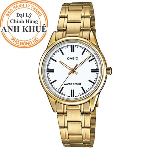 Đồng Hồ Nữ Dây Kim Loại Casio LTP-V005G-7AUDF