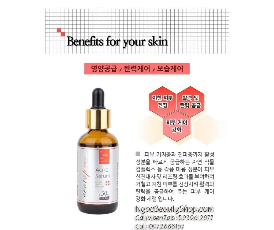Tinh Chất Serum Đặc Trị Mụn Ecotop Acne Serum