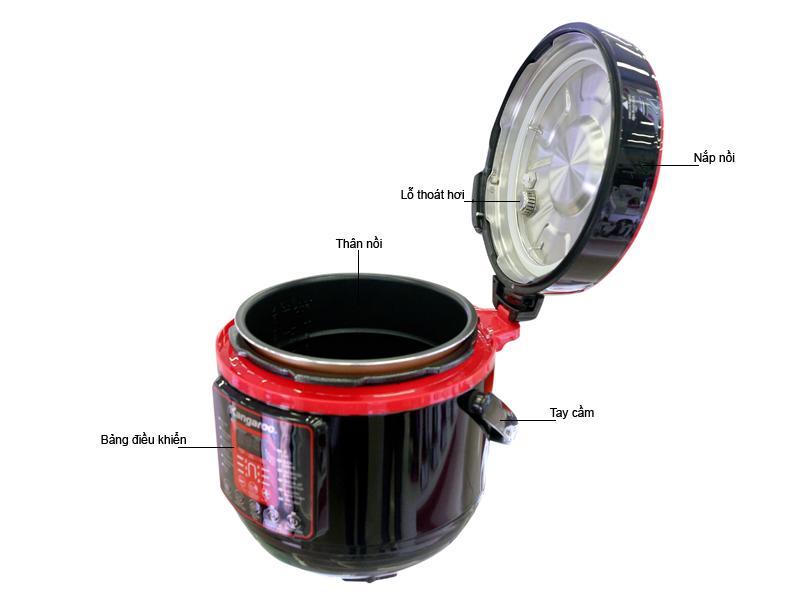 Nồi áp suất Kangaroo KG6P2 6L