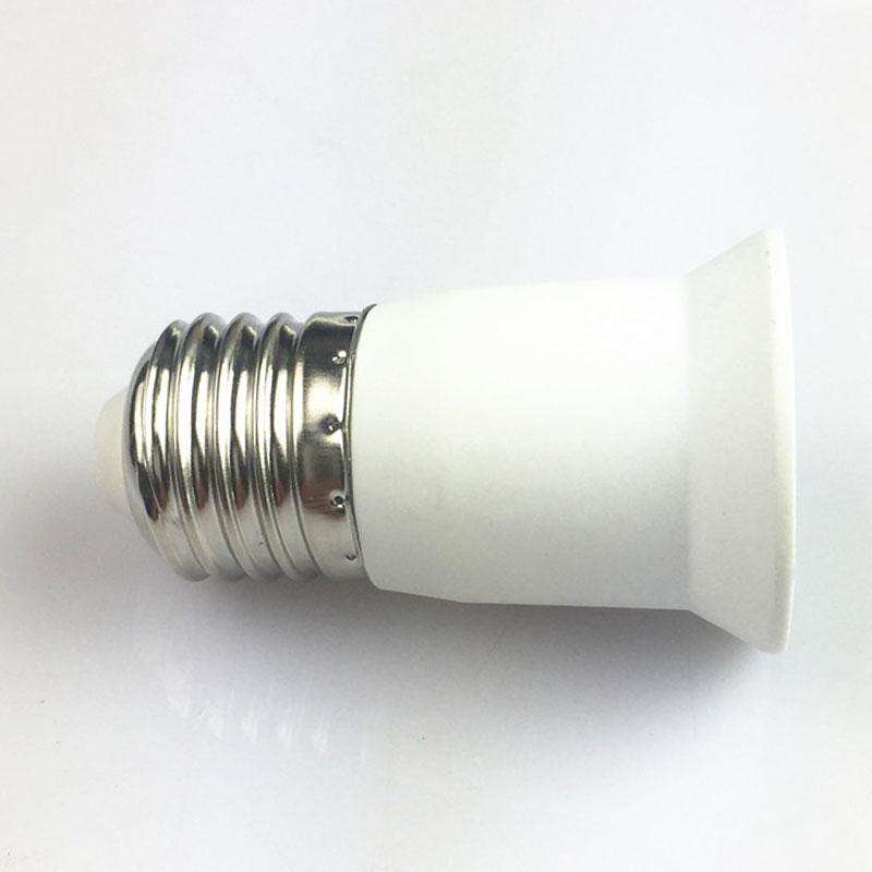 Star Mall 2pcs/set E27 to E27 Converter Lamp Holder Big Screw-on to Small Screw-on LED Light Bulb Base Specification:2pcs