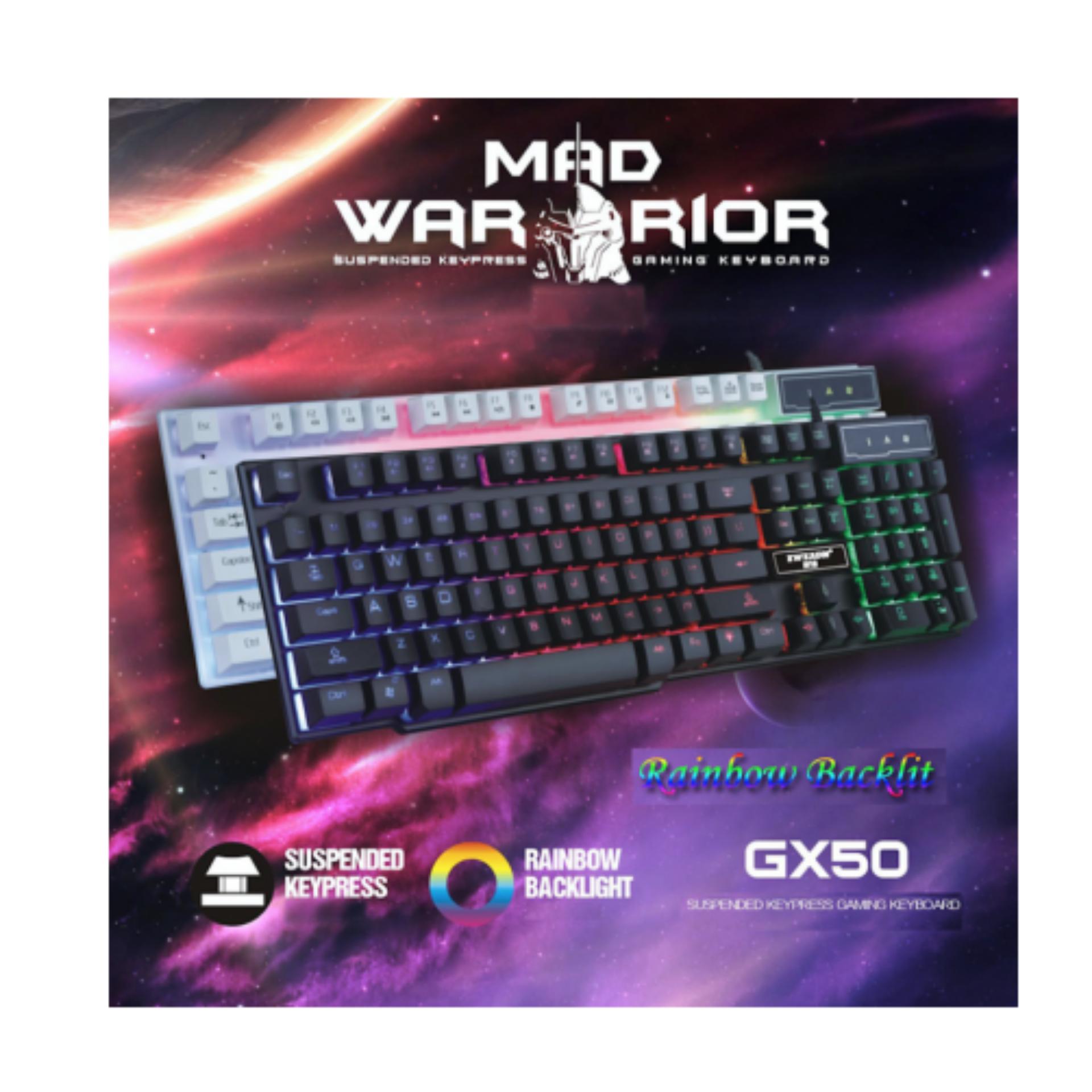 Bàn phím Eweadn Mad Warriors GX50 Ergonomic Multimedia