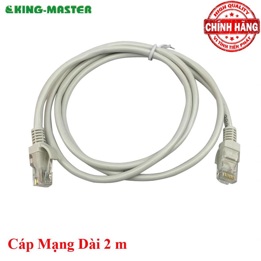Dây mạng đầu đúc 2m - Cat 5E