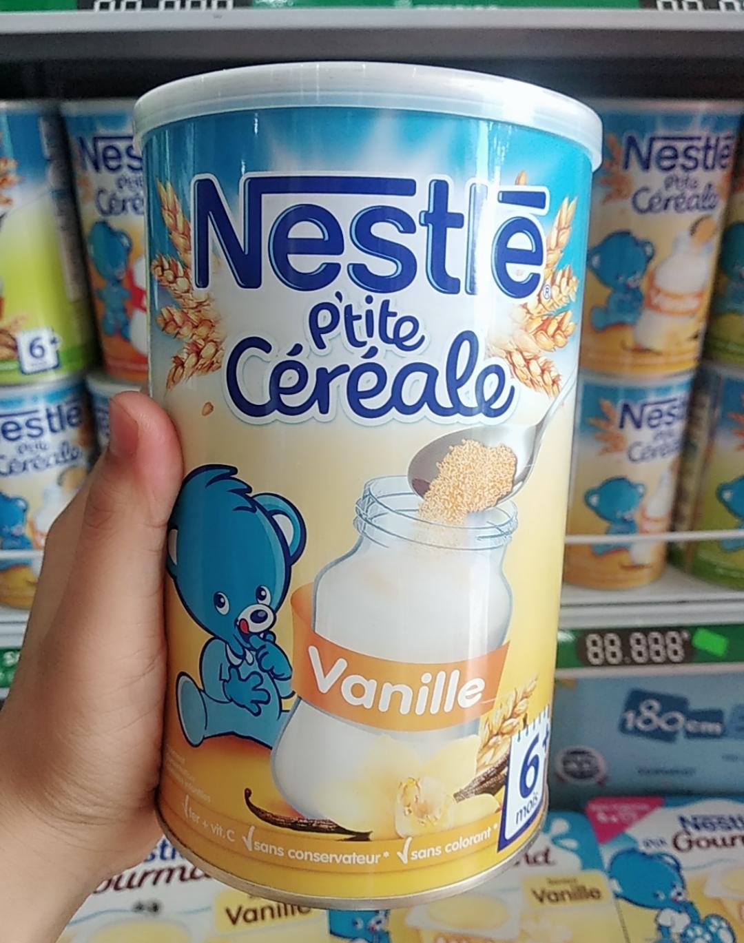Bột pha sữa Nestle vị Vanille 6m+ (400g)