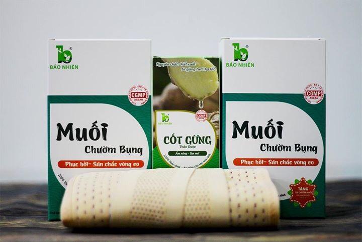 Bộ sản phẩm eo thon sau sinh Bảo Nhiên
