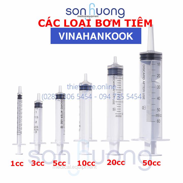 Bơm tiêm Vinahankook 55cc/ml