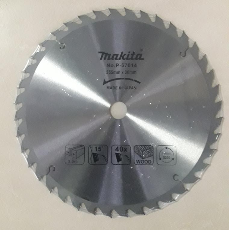 Lưỡi cắt gỗ Makita D355mm