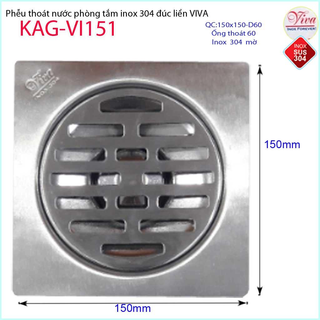 Phễu thoát sàn KAG-VI151