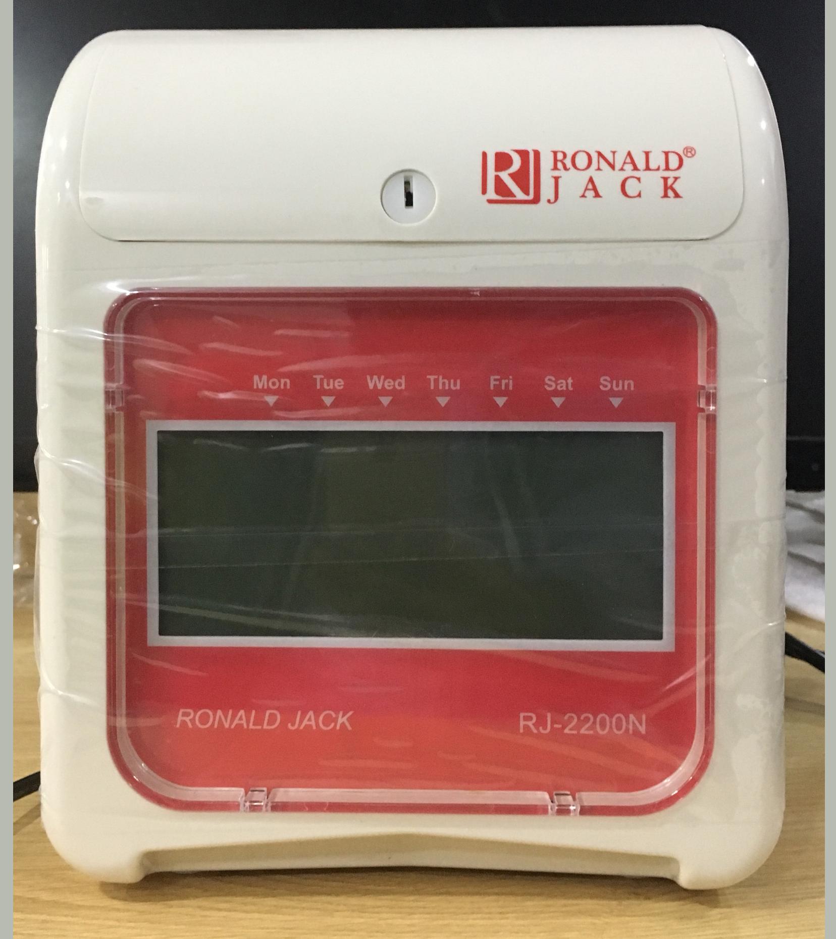 Máy chấm công thẻ giấy RONALD JACK RJ-2200N/RJ-2200A