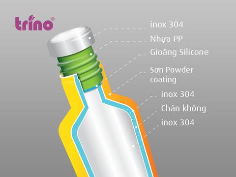 Phích - Bình giữ nhiệt Trino 473 - 473ML