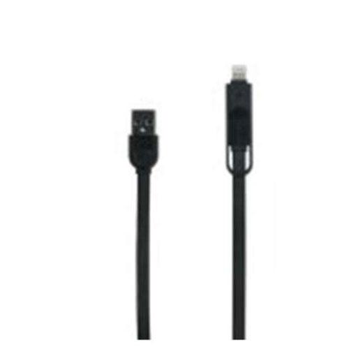 Cáp sạc 2 trong 1 (iPhone & Micro) Remax Elegant RC-033t