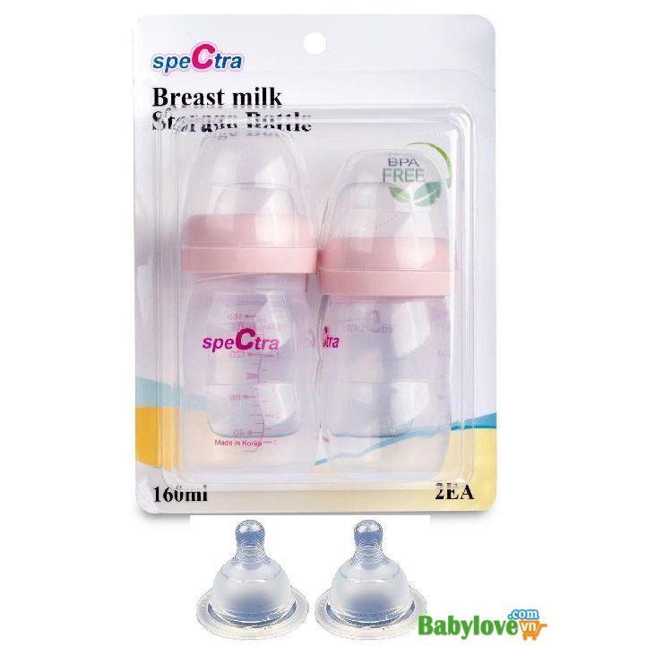 Bộ 2 bình sữa Spectra CSB6858