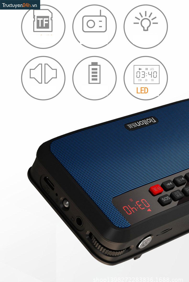 Loa MP3 FM Radio Rolton T60