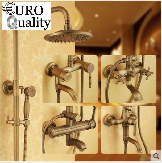 Bộ sen cổ điển cao cấp cây tắm Đồng Đen Euro Quality