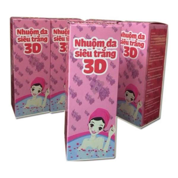 NHUỘM DA SIÊU TRẮNG 3D