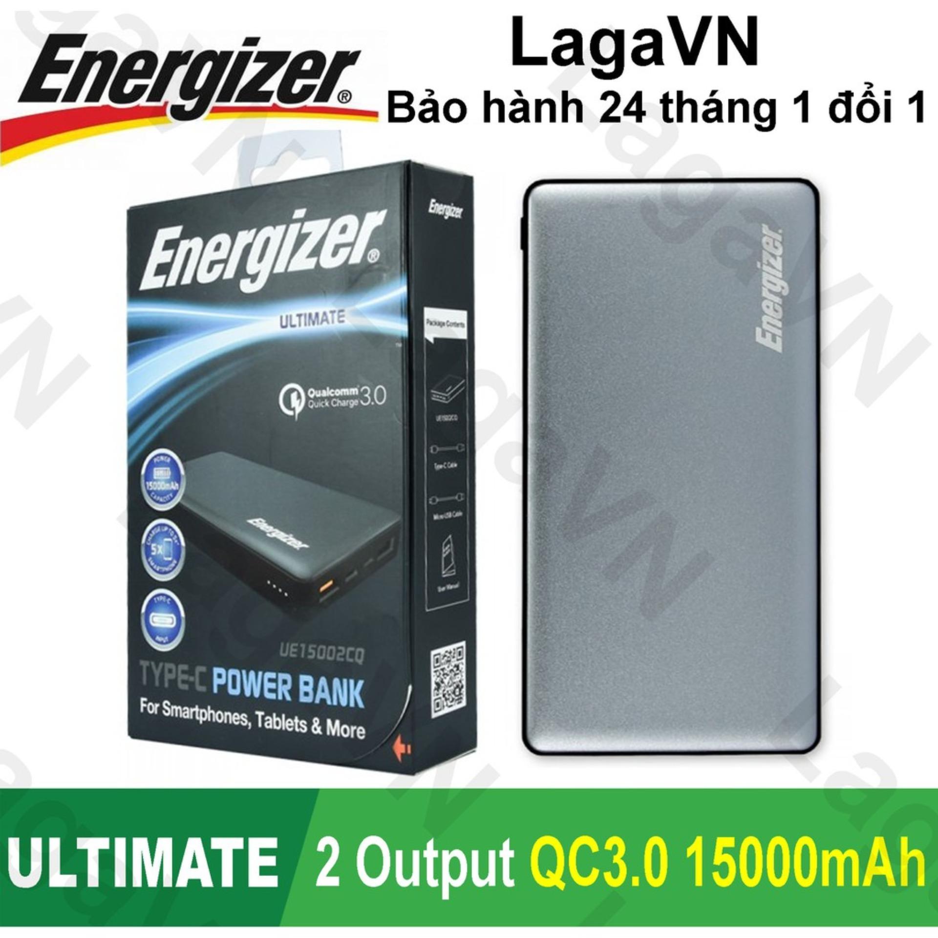 Pin dự phòng Energizer UE15002CQ 15000mAh