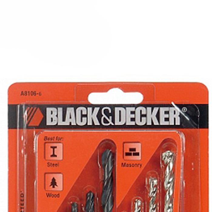 Bộ mũi khoan Black Decker A8106G 9 chi tiết