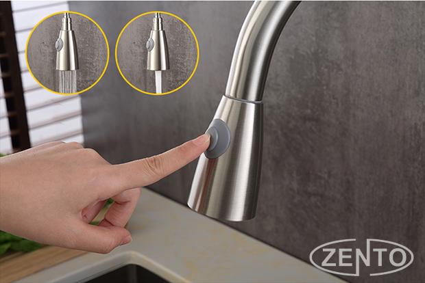 VÒI RỬA BÁT NÓNG LẠNH ZENTO SUS5578