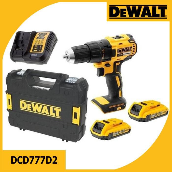 MÁY BẮT VÍT DEWALT DCD777D2-B1