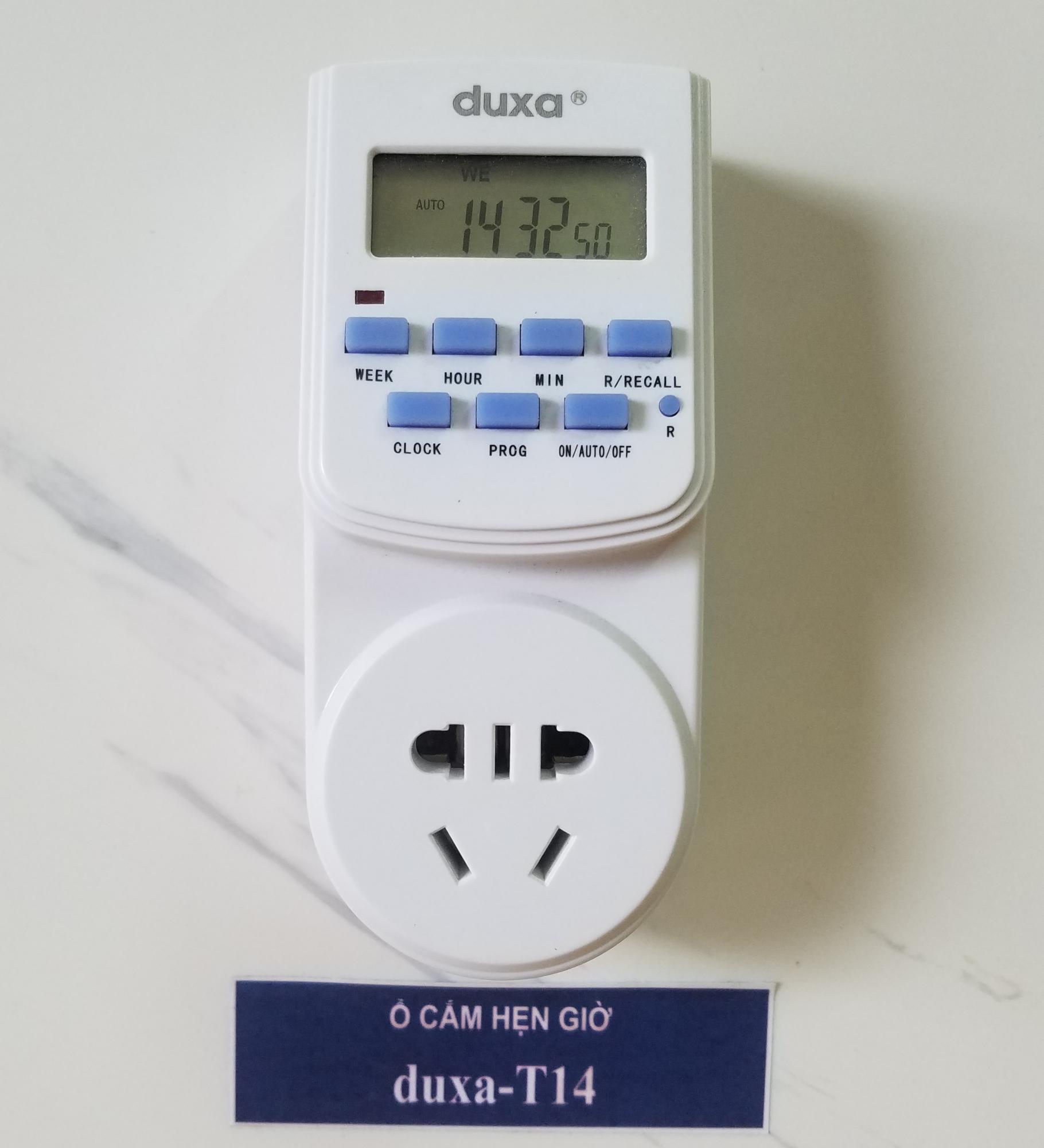 Ổ CẮM HẸN GIỜ DUXA T14