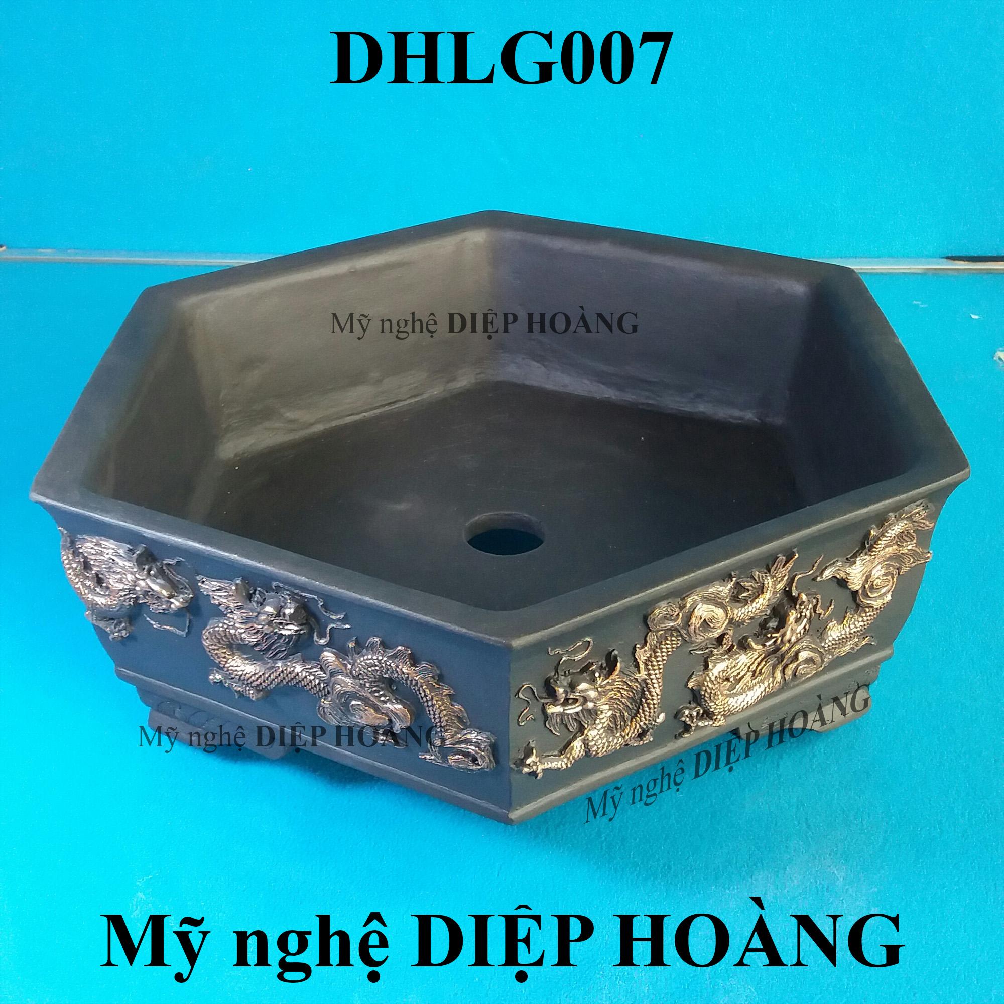 Chậu kiểng DIỆP HOÀNG - DHLG007