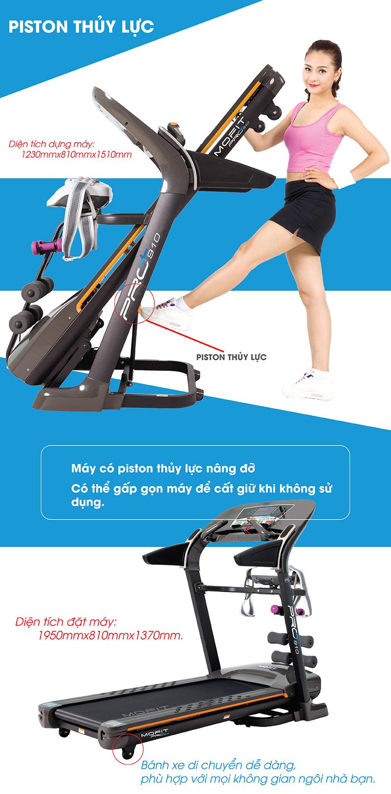 Máy chạy bộ điện MHT 1430M