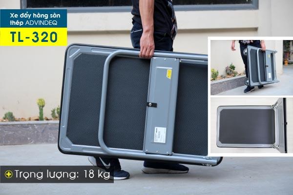 Xe đẩy hàng 4 bánh ADVINDEQ TL-320