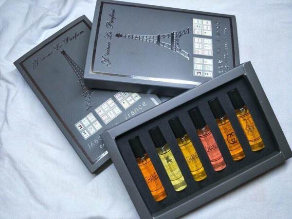 Nước Hoa Pháp Chiết 10ml- Combo 6 lọ xịt