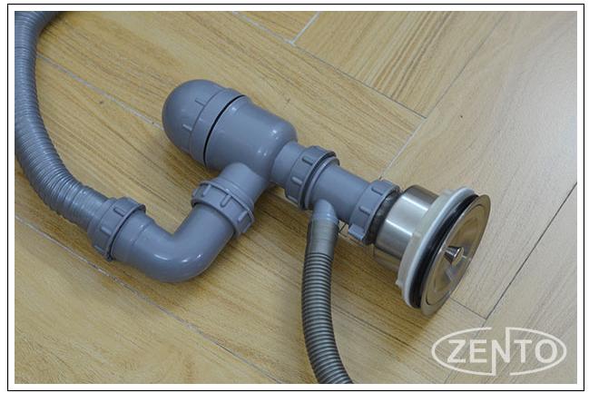 Bộ xi phông ống xả chậu rửa bát đơn XP024