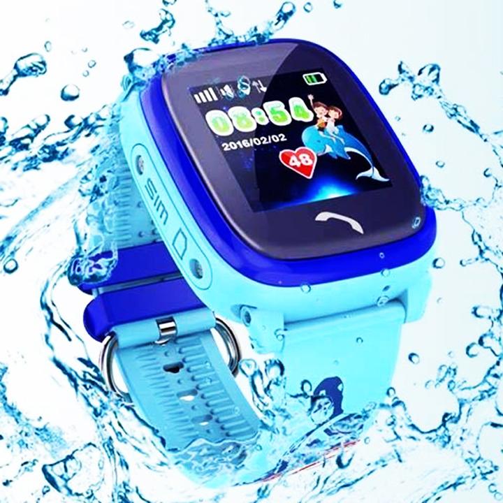 Đồng hồ Định vị trẻ em GPS-LBS DF25G chống nước tuyệt đối IP67