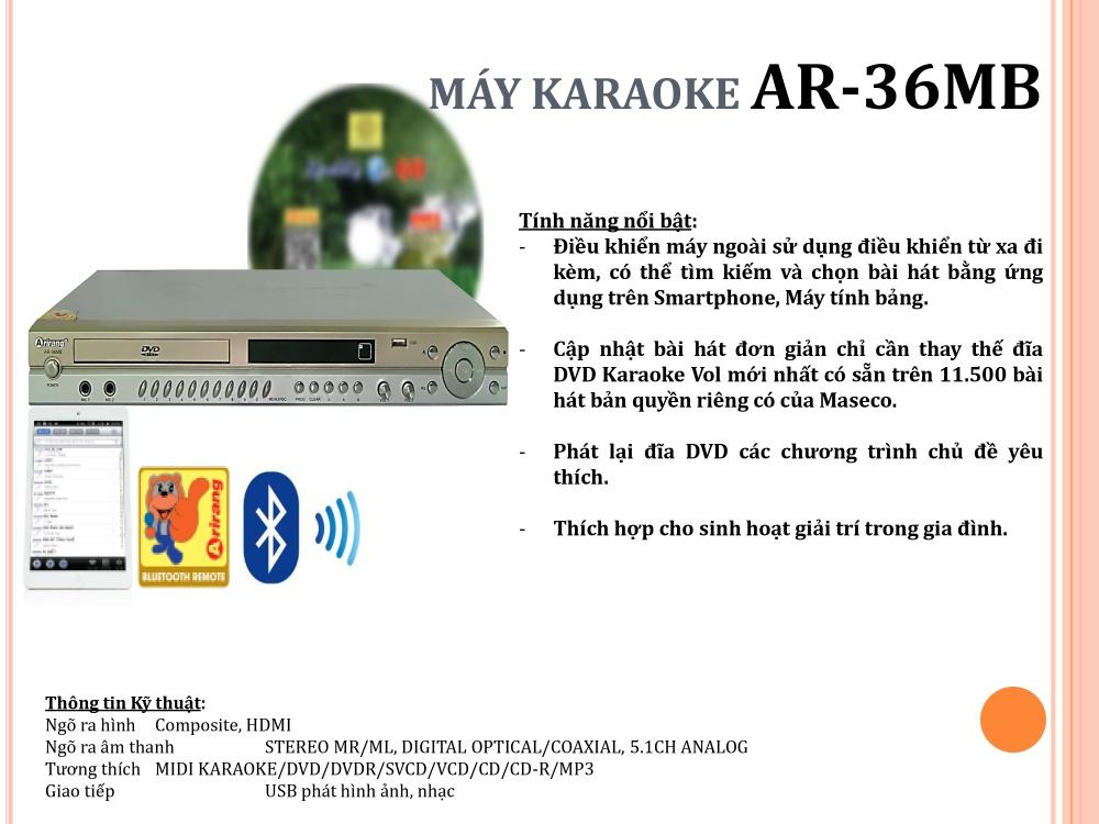 Đầu Karaoke Arirang AR-36MB